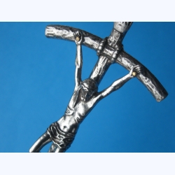 Krzyż Papieski stojący 19 cm